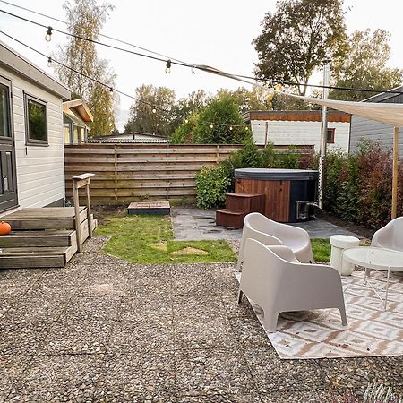 Bosrijk Chalet - Hottub - Veluwe พุทเทิน ภายนอก รูปภาพ