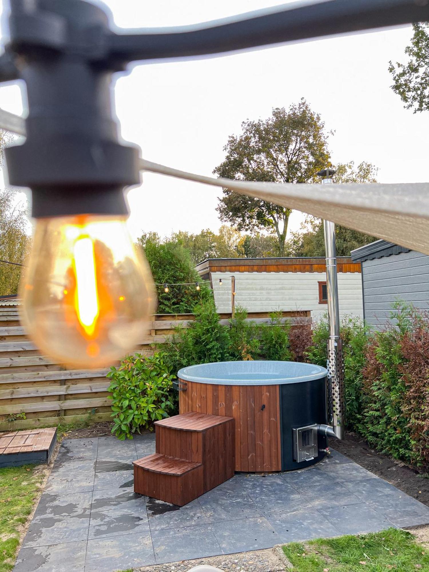 Bosrijk Chalet - Hottub - Veluwe พุทเทิน ภายนอก รูปภาพ